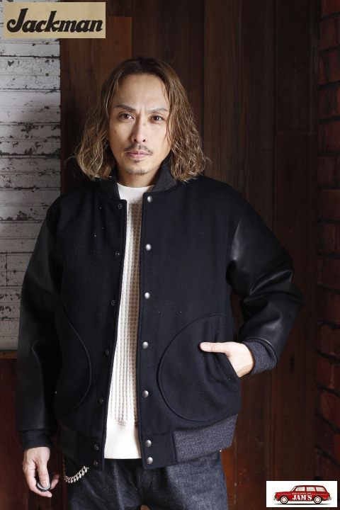 Jackman」Melton Award Jacket ジャックマン ウールメルトン アワード