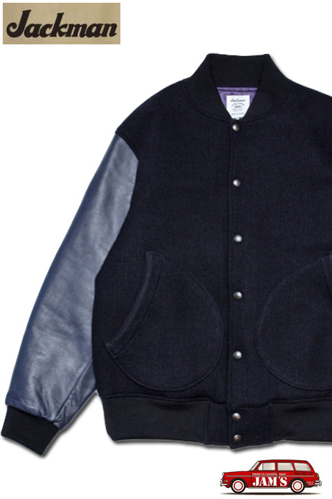 Jackman」Crater Melton Award Jacket ジャックマン クレーター ウール