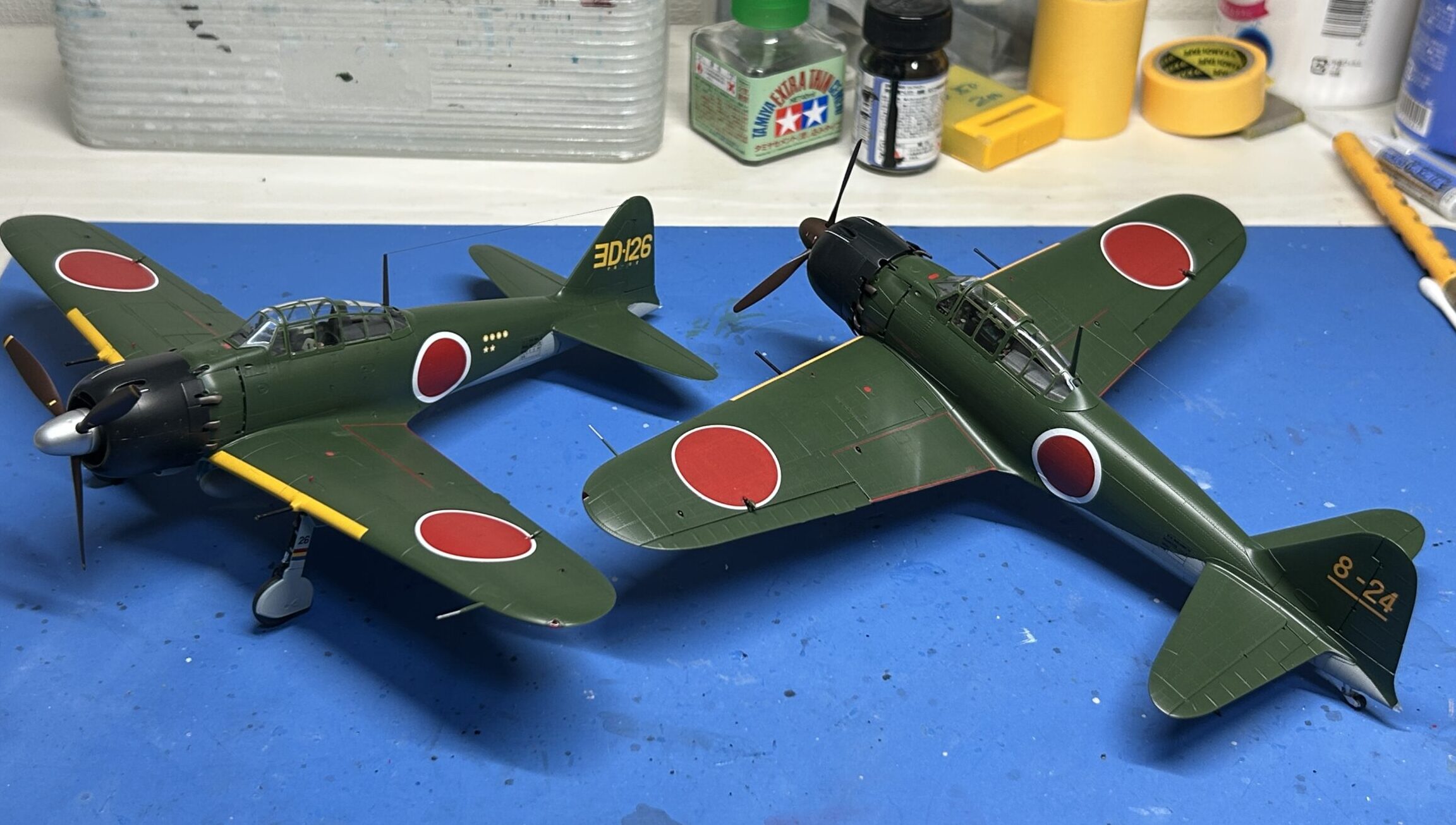 ファインモールド 1/48 零式艦上戦闘機52型 製作記