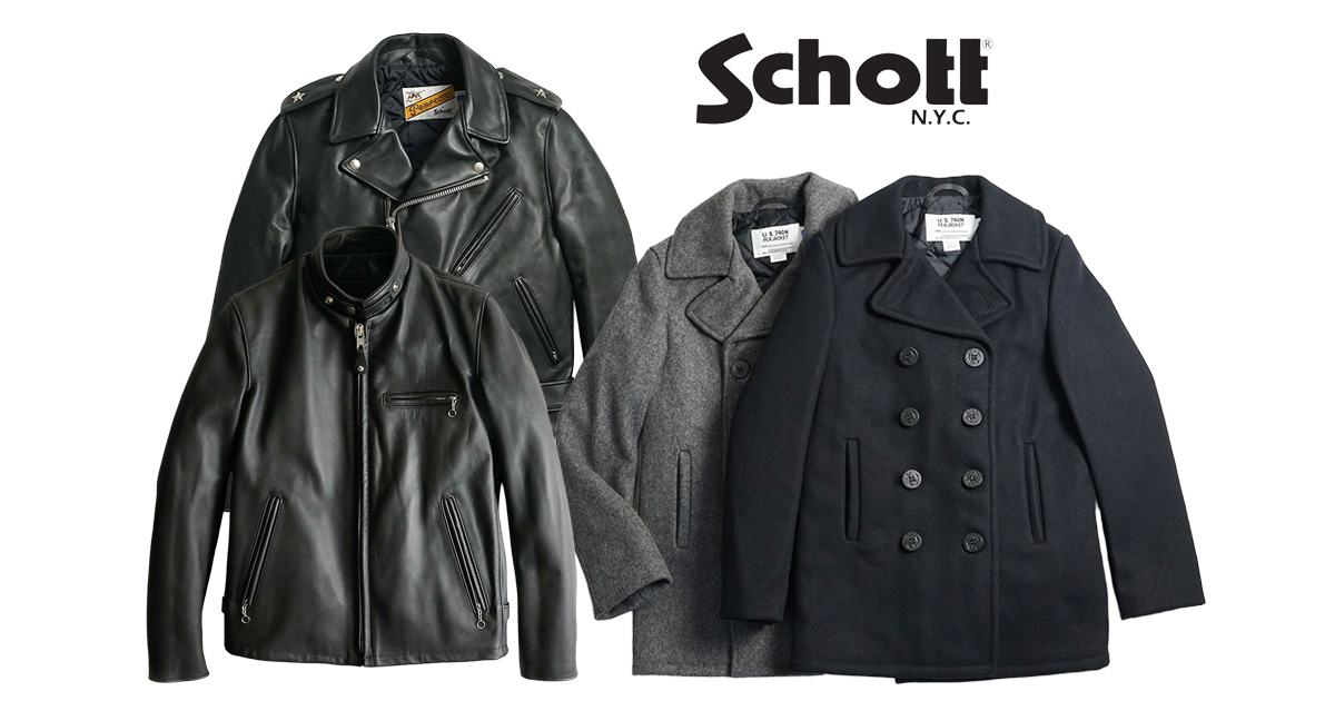 Schott｜ショットの通販 正規取扱店 740 740B ピーコート ライダース
