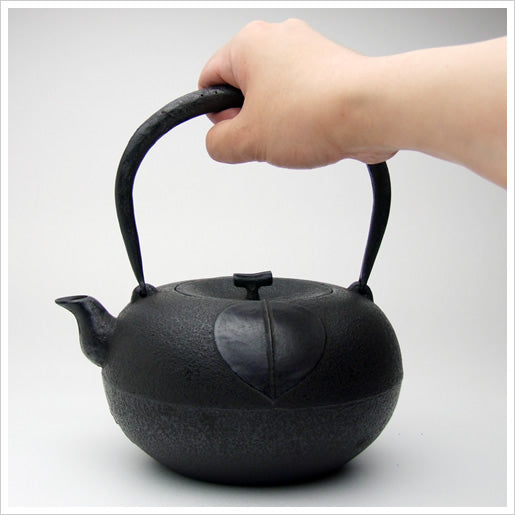 南部鉄器 鉄瓶 | 柚子型 | 1.2L | 薫山工房