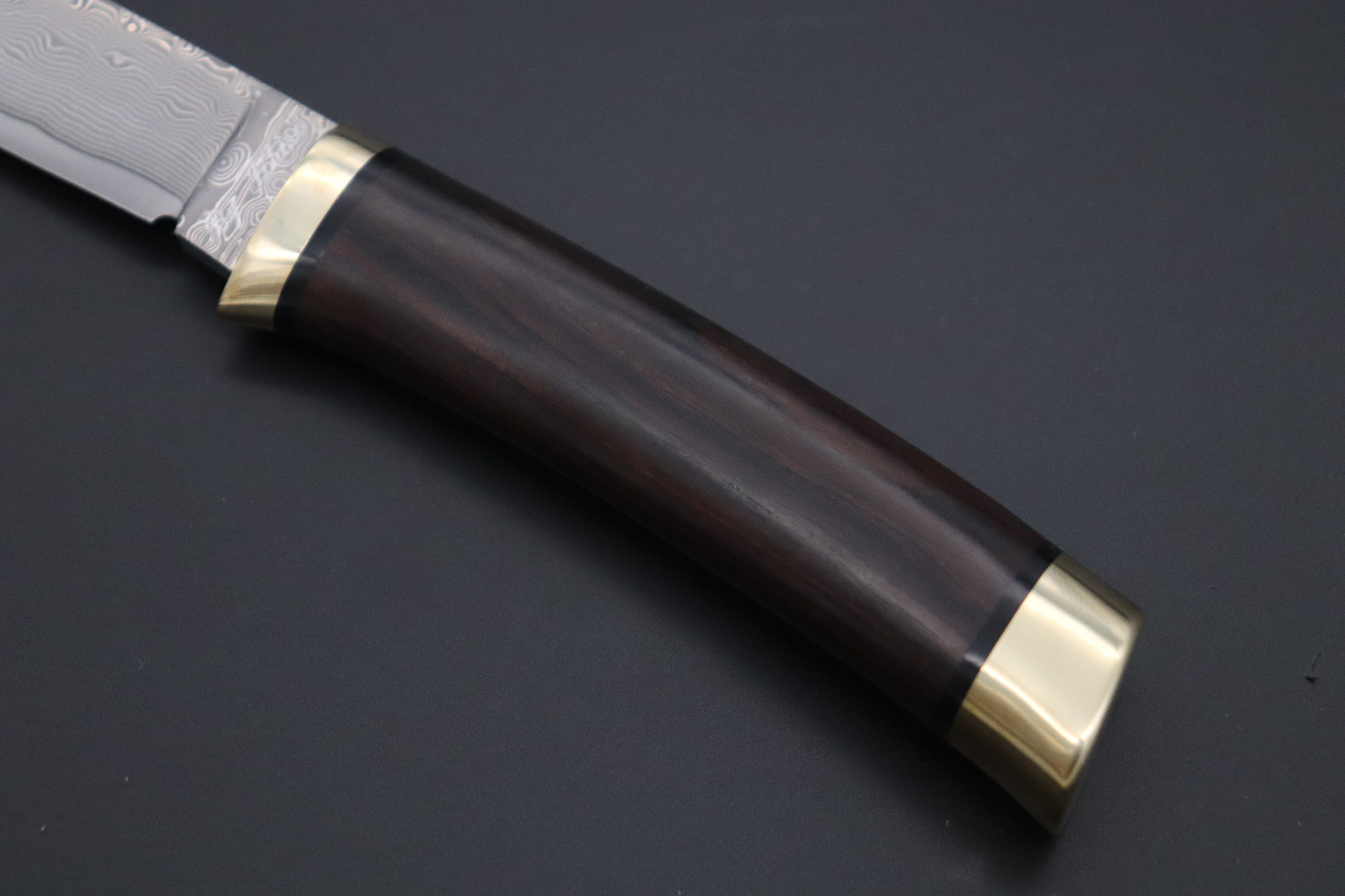 Hattori KD30-3718 Cowry X Damascus Classic Utility Hunter