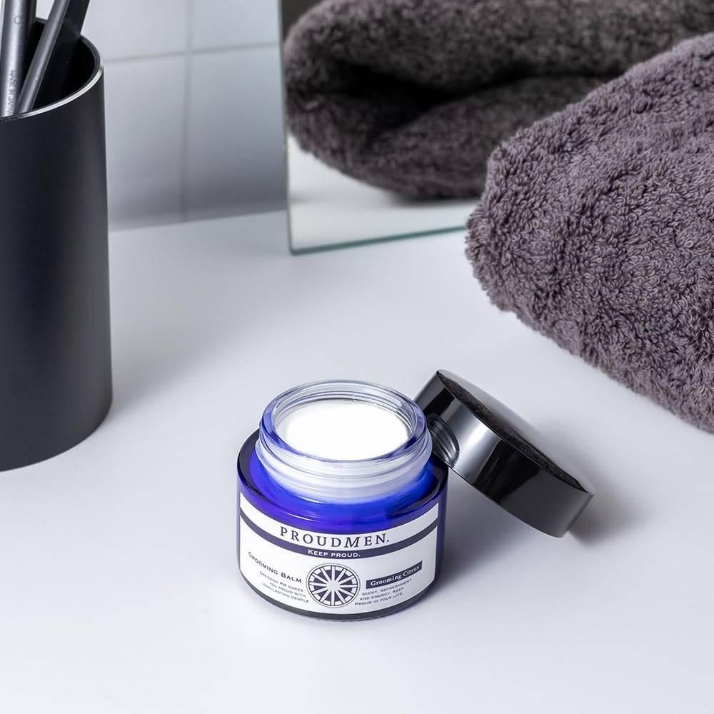 Proudmen Men's Grooming Balm Citrus Fragrance Cream 40g
