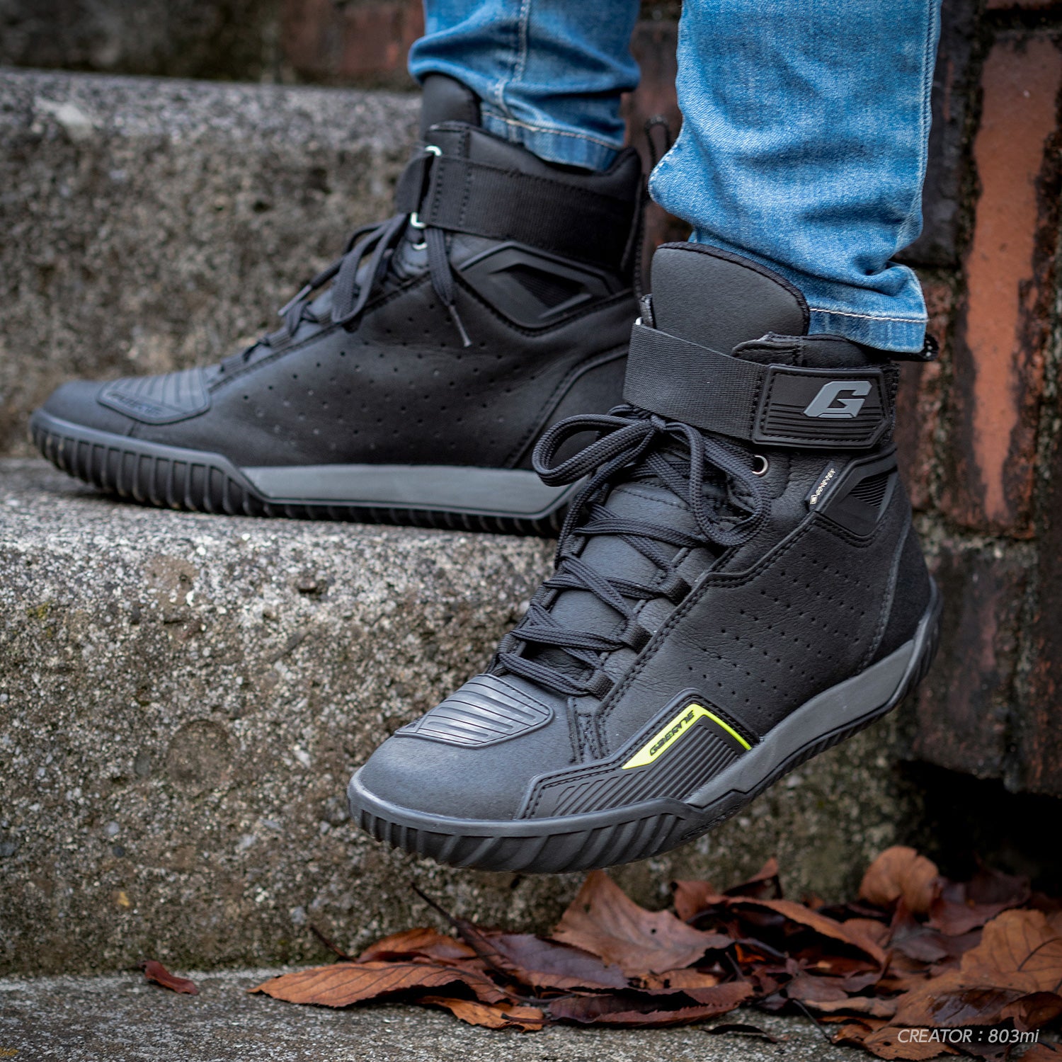 試着無料】ガエルネ Gロケット ゴアテックス - 防水 バイク ブーツ