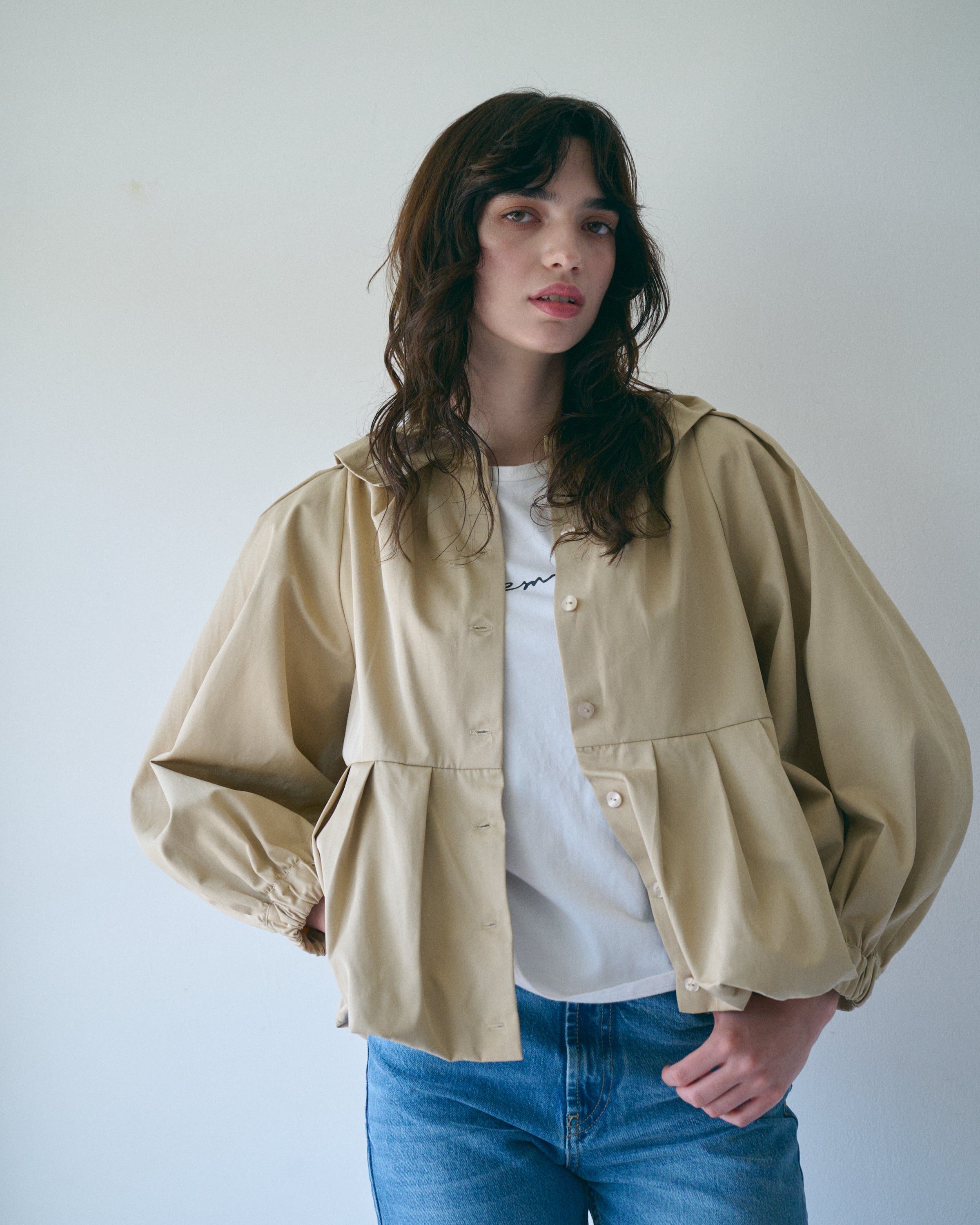 New Arrival】バルーンカラー2WAYブラウス – jemma.atelier