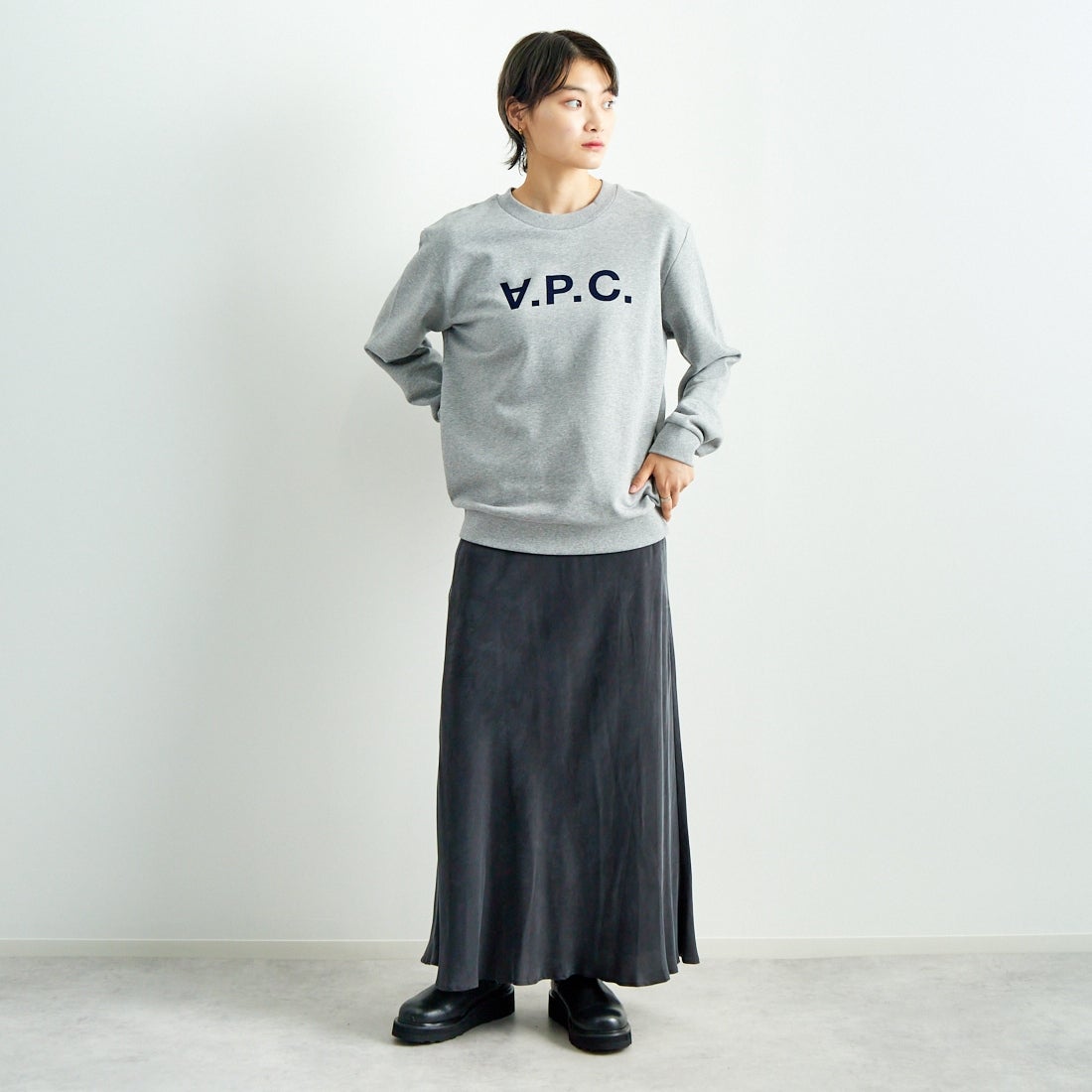 A.P.C. [アー・ペー・セー] VPC ロゴスウェット [GRAND-VPC]｜ジーンズ