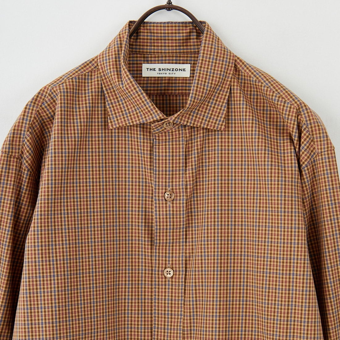 THE SHINZONE [ザ シンゾーン] ペックチェックシャツ [25AMSBL06