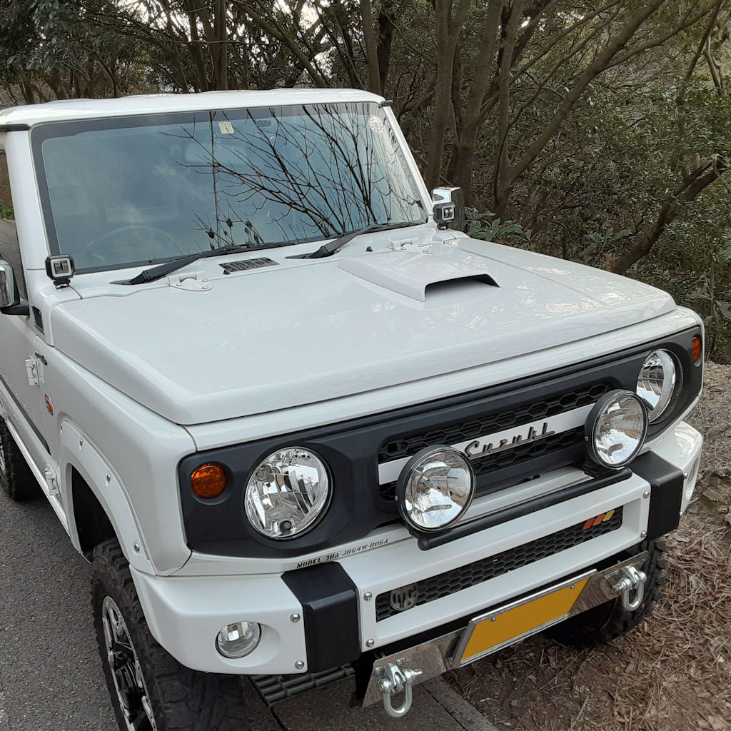 ジムニーJB64ダミーエアインテーク装着 | JIMNY-STYLE