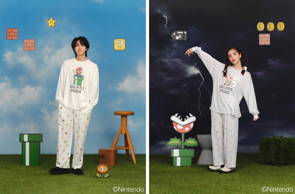 ジェラート ピケ×スーパーマリオ」コラボ全41アイテム登場！ マリオや
