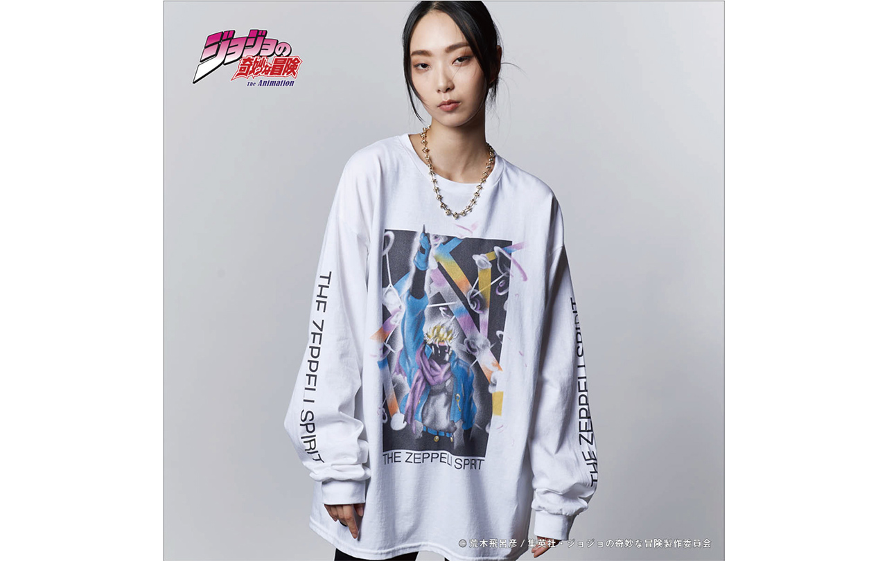 アニメ【ジョジョの奇妙な冒険】glamb ロングTシャツ | GOODS