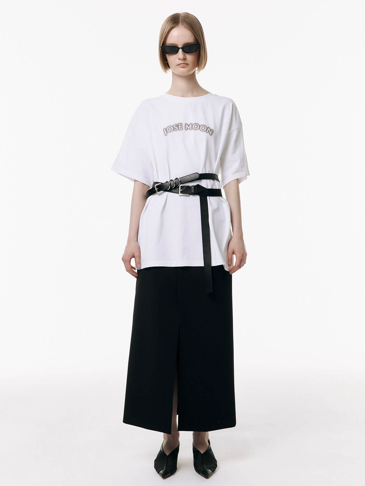 SLIT LAYERED LONGSKIRT – JOSEMOON