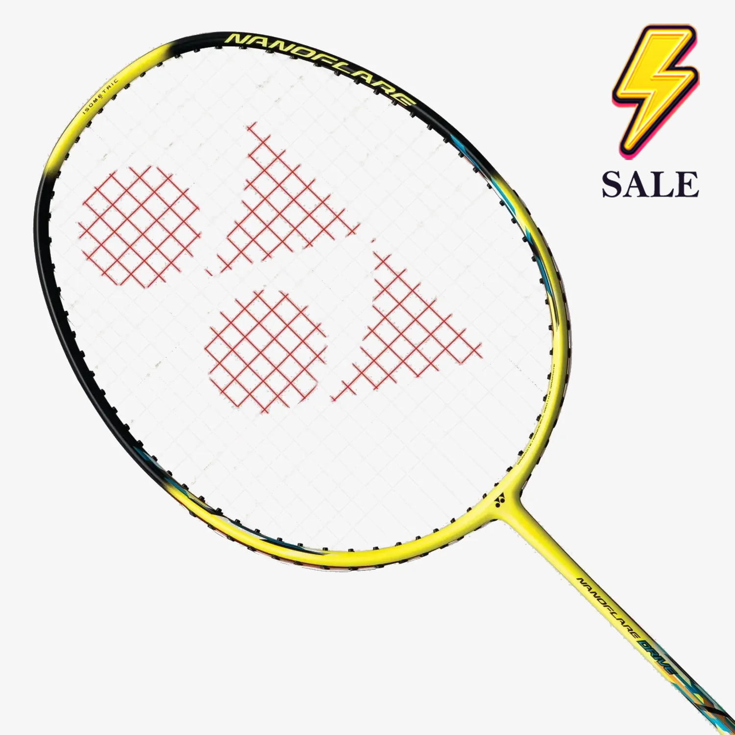 Yonex Nanoflare Drive (Yellow / Black) Pre-Strung - JoyBadminton