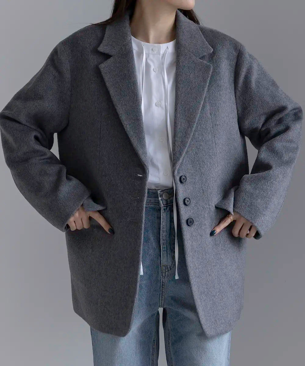 シャギージャケットコート（Shaggy Jacket Coat）