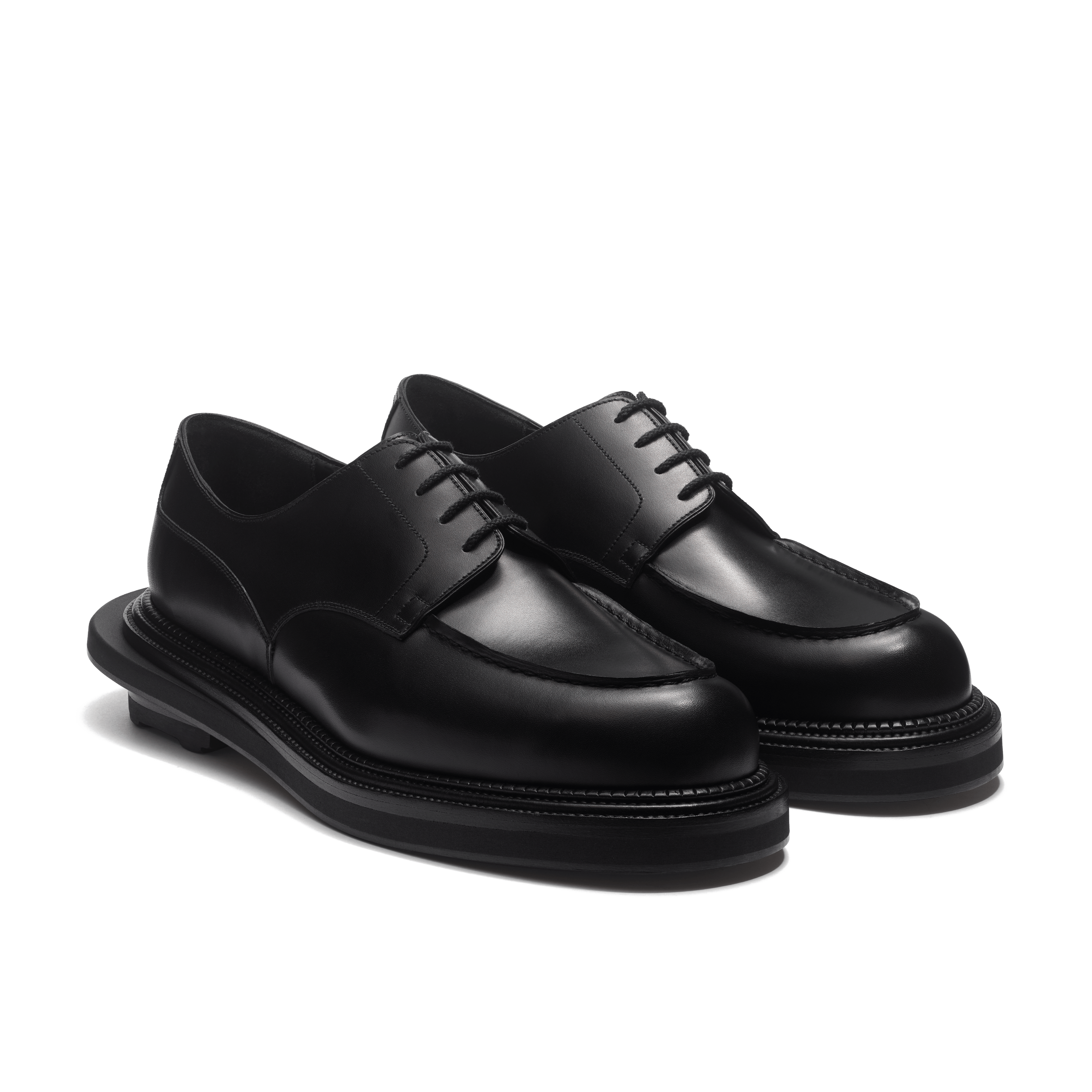 Men's Black Calfskin Derby golf J.M. Weston x sacai