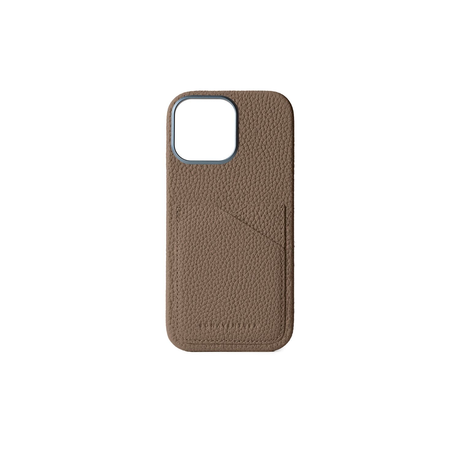 iPhone 16 Pro Max) バックカバーケース シュリンクレザー