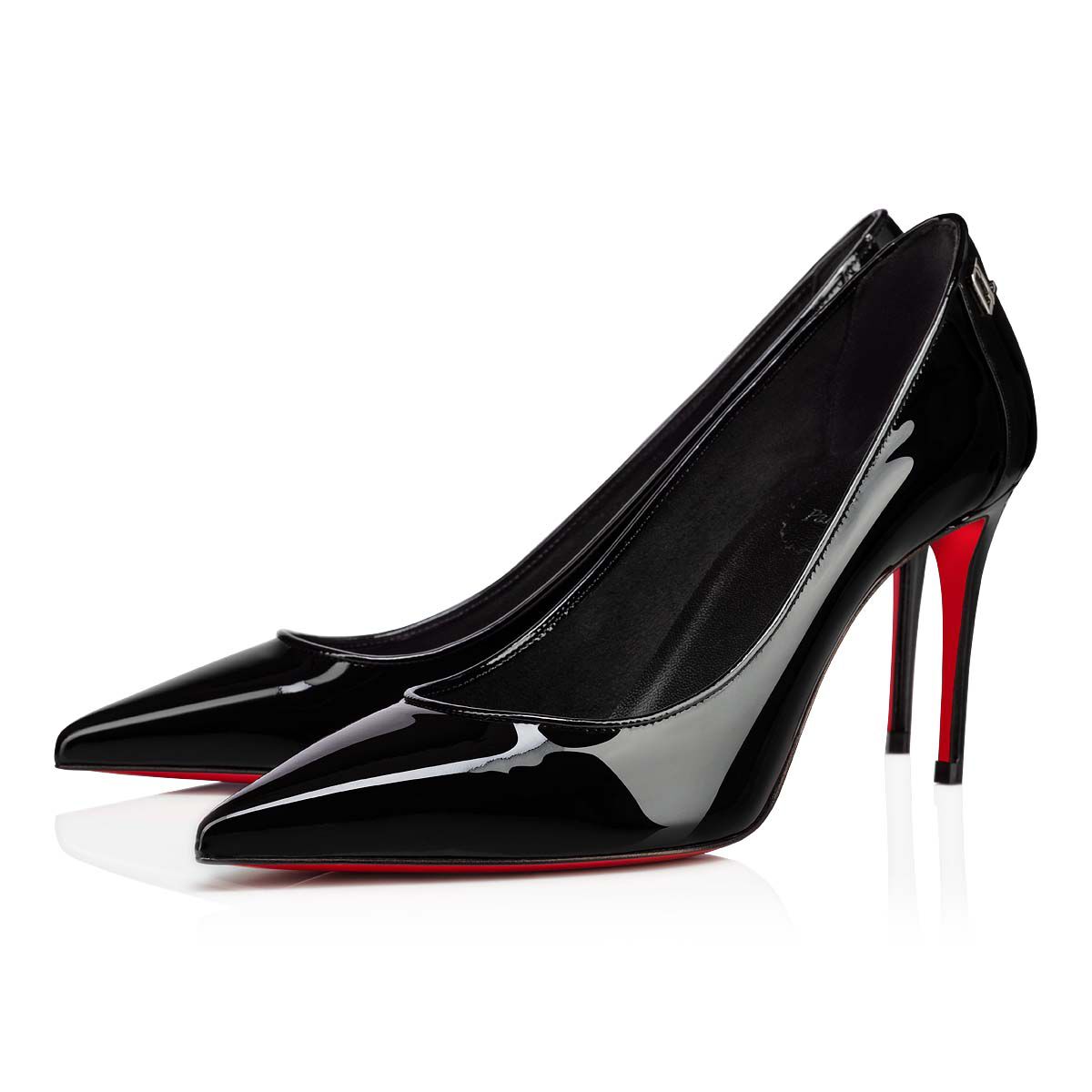 Sporty Kate 85 ブラック パテントレザー - Shoes - Women - Christian