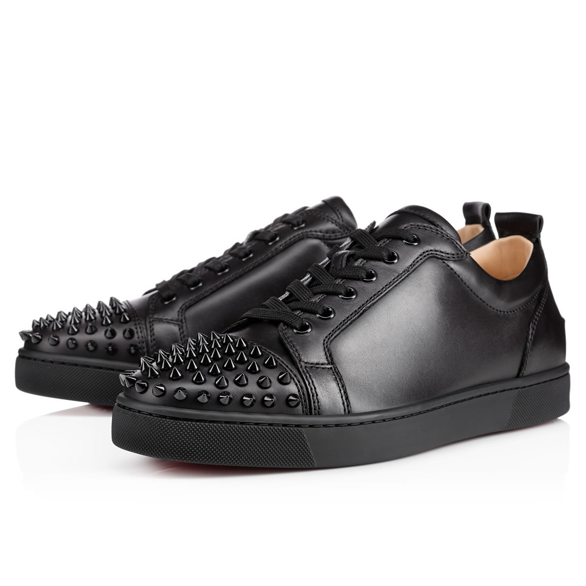 Louis Junior Spikes ブラック カーフレザー - Shoes - Men