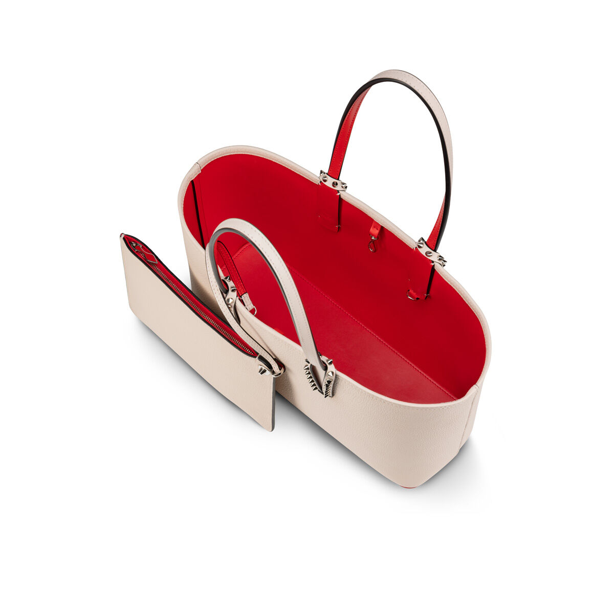 Cabata small ベージュ カーフレザー - Bags - Women - Christian
