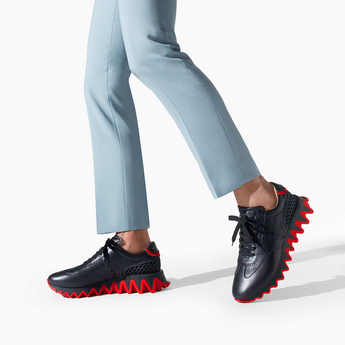 Loubishark (MEN) ブラック カーフレザー - Shoes - Men - Christian