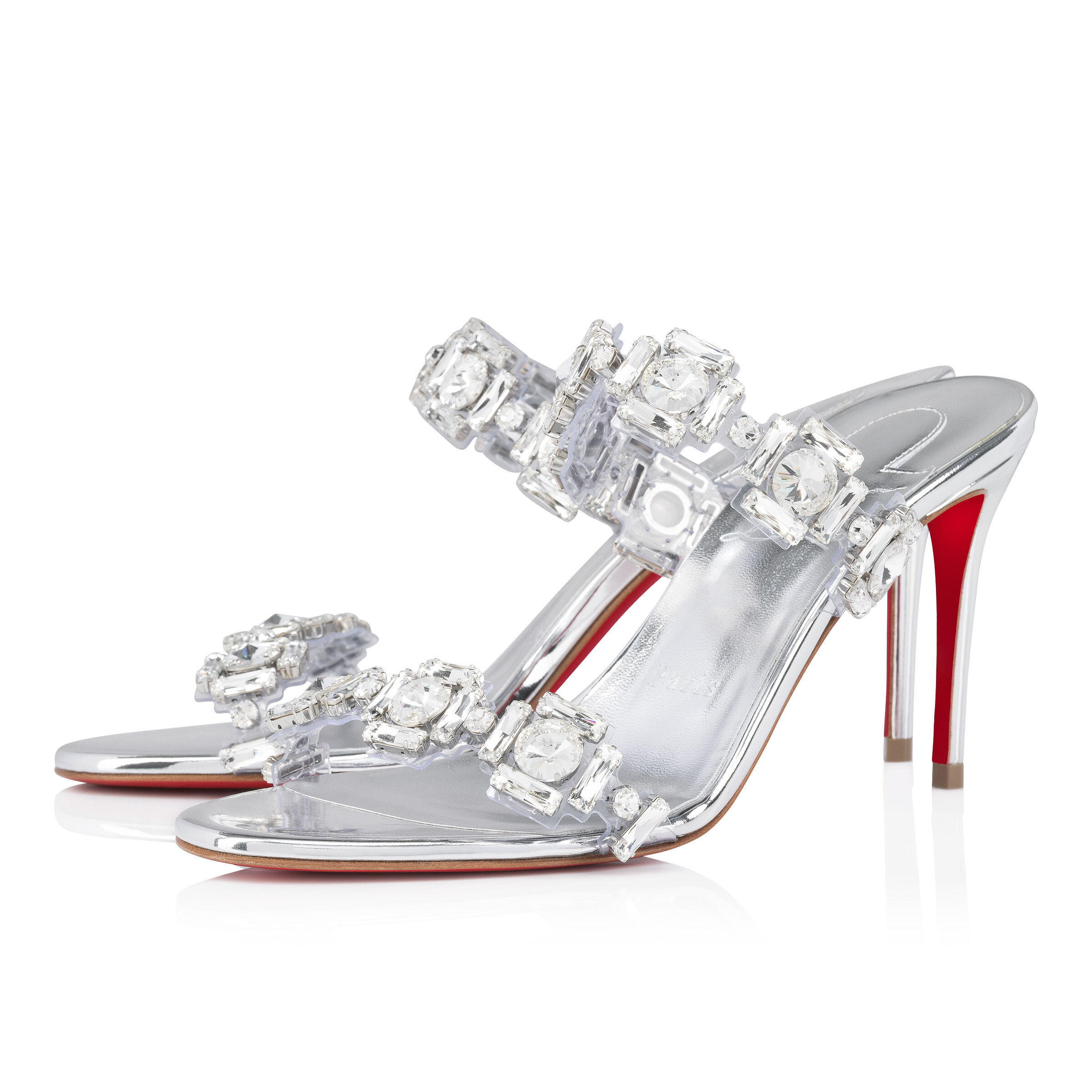 Just Jewel - サンダル - レザー - シルバー - ウィメンズ - Christian