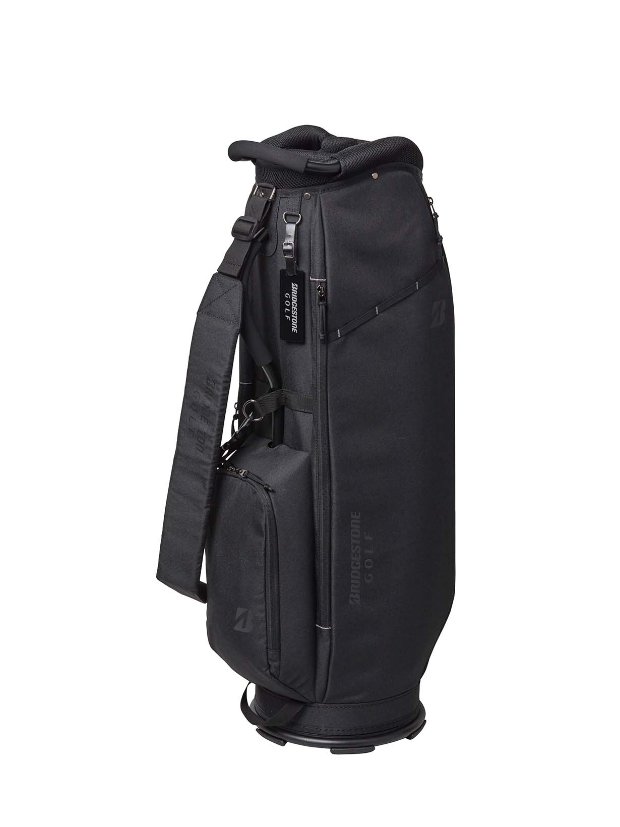 無料名入れサービス】 軽量アルミフレームモデル キャディバッグ(NA(紺