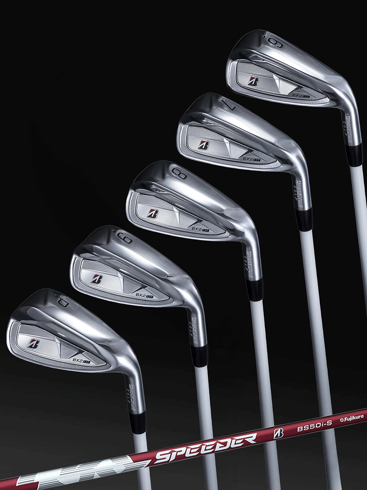 BXシリーズ】 BX2HT IRON [SPEEDER NX BS50i] （カーボン） 5本セット