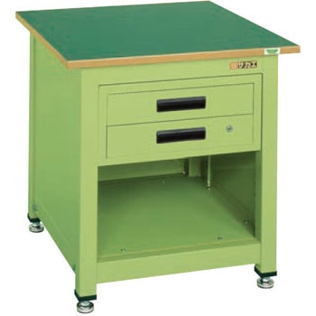 中量一人用作業台(KT/耐荷重800kg/改正RoHS10対応サカエリューム天板
