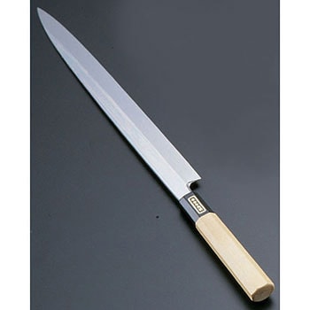 SA佐文 本焼鏡面仕上 柳刃 木製サヤ TKG 刺身包丁・柳刃包丁 【通販