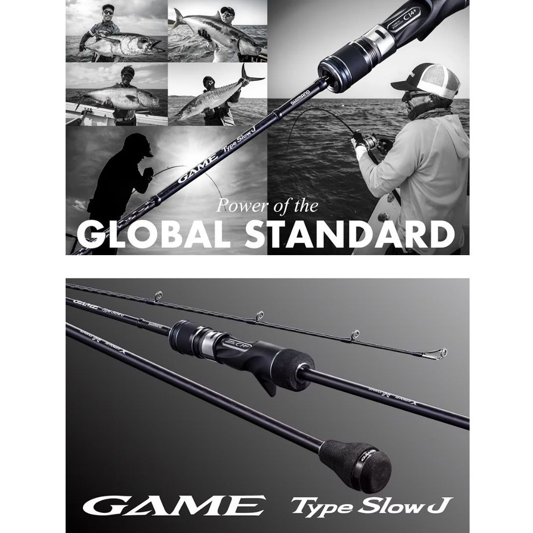 B66-3 ゲーム タイプスローJ SHIMANO(シマノ) 継数2本 全長1.98m仕舞