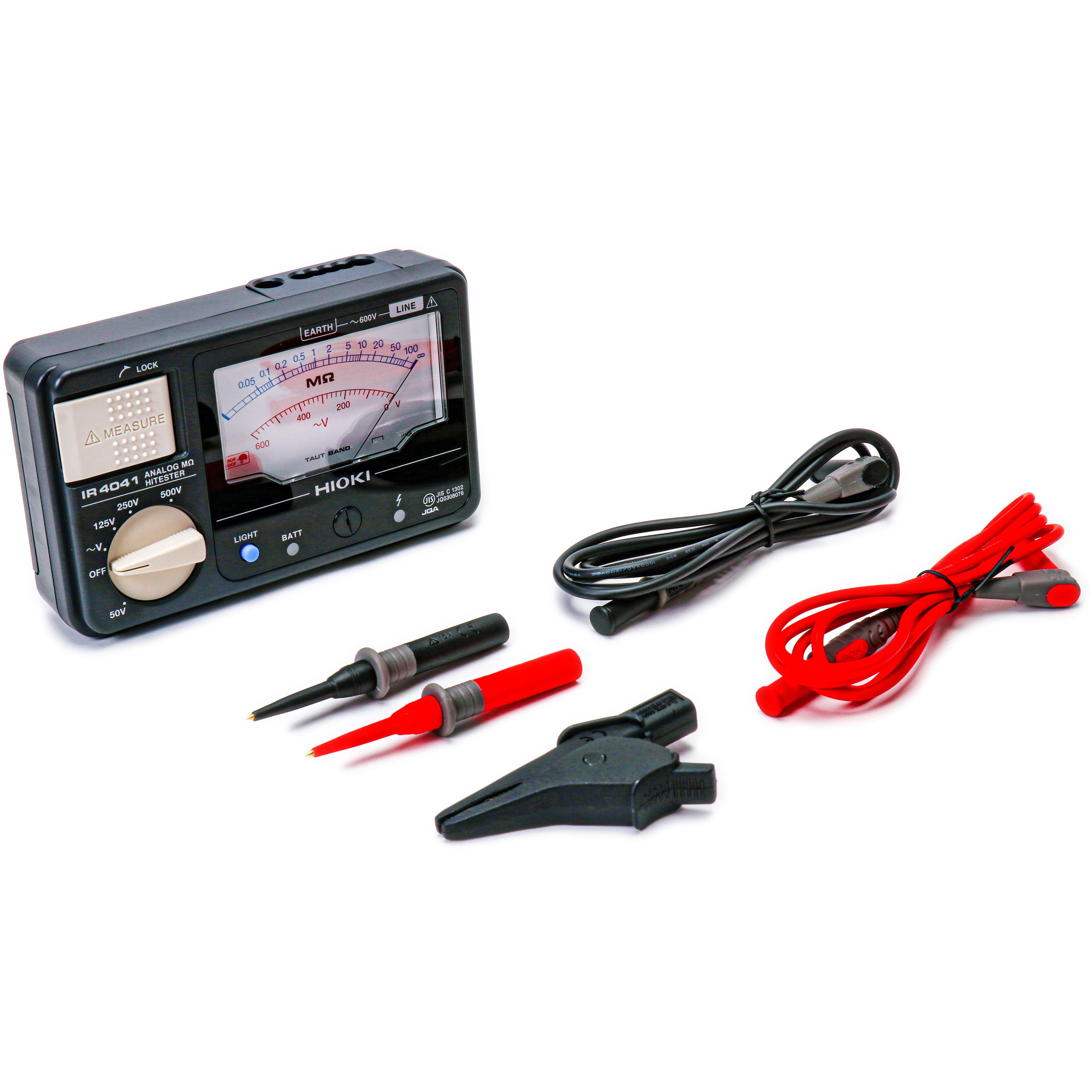 IR4041-10 アナログ絶縁抵抗計(4レンジ) 1台 HIOKI(日置電機) 【通販