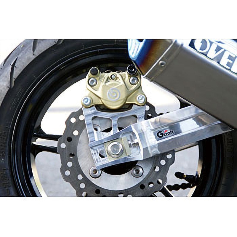 33193 Z125PRO用リアキャリパーサポート カニブレンボ 1個 Gクラフト