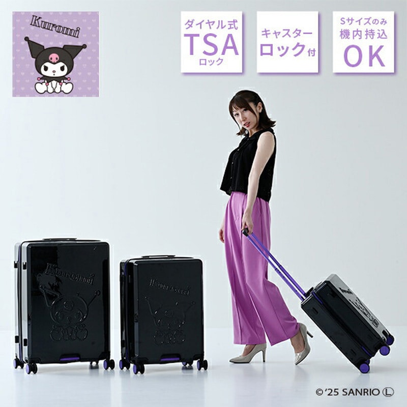 KK963 S スーツケース キャリーケース TSAロック 軽量 K.K物産 容量35L