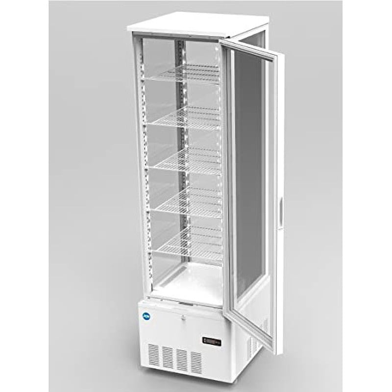 JCMS-290 業務用 4面ガラス冷蔵ショーケース(片面扉) ジェーシーエム