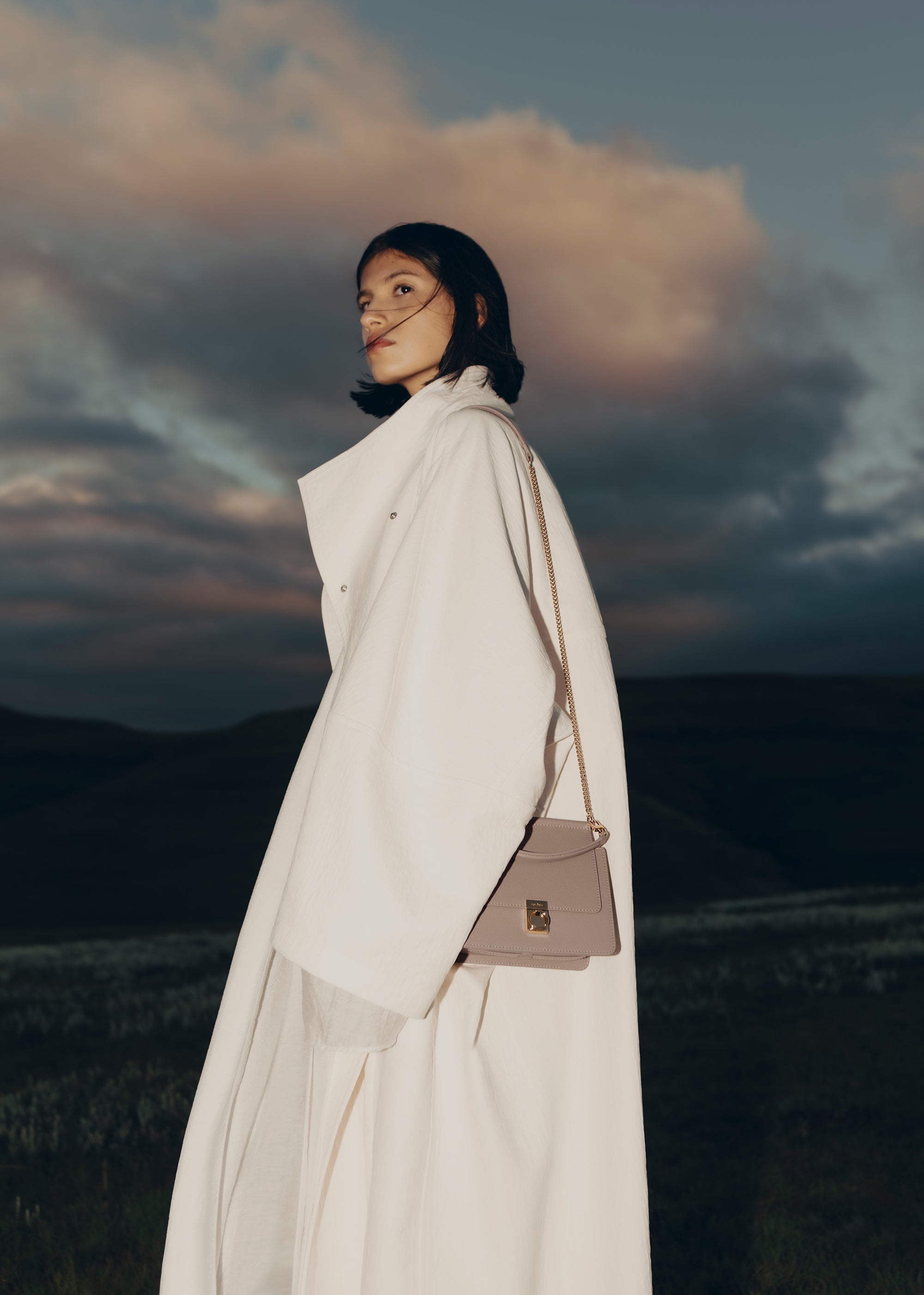 Polène | バッグ - Numéro Sept Mini -トープ テクスチャード