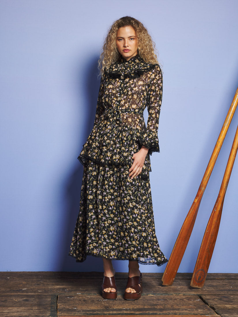 Windswept Floral マキシワンピース– Sister Jane (Japan)