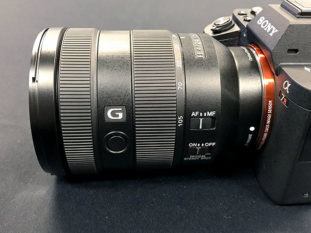ソニー、小型軽量のズームレンズ「FE 24-105mm F4 G OSS」を発表