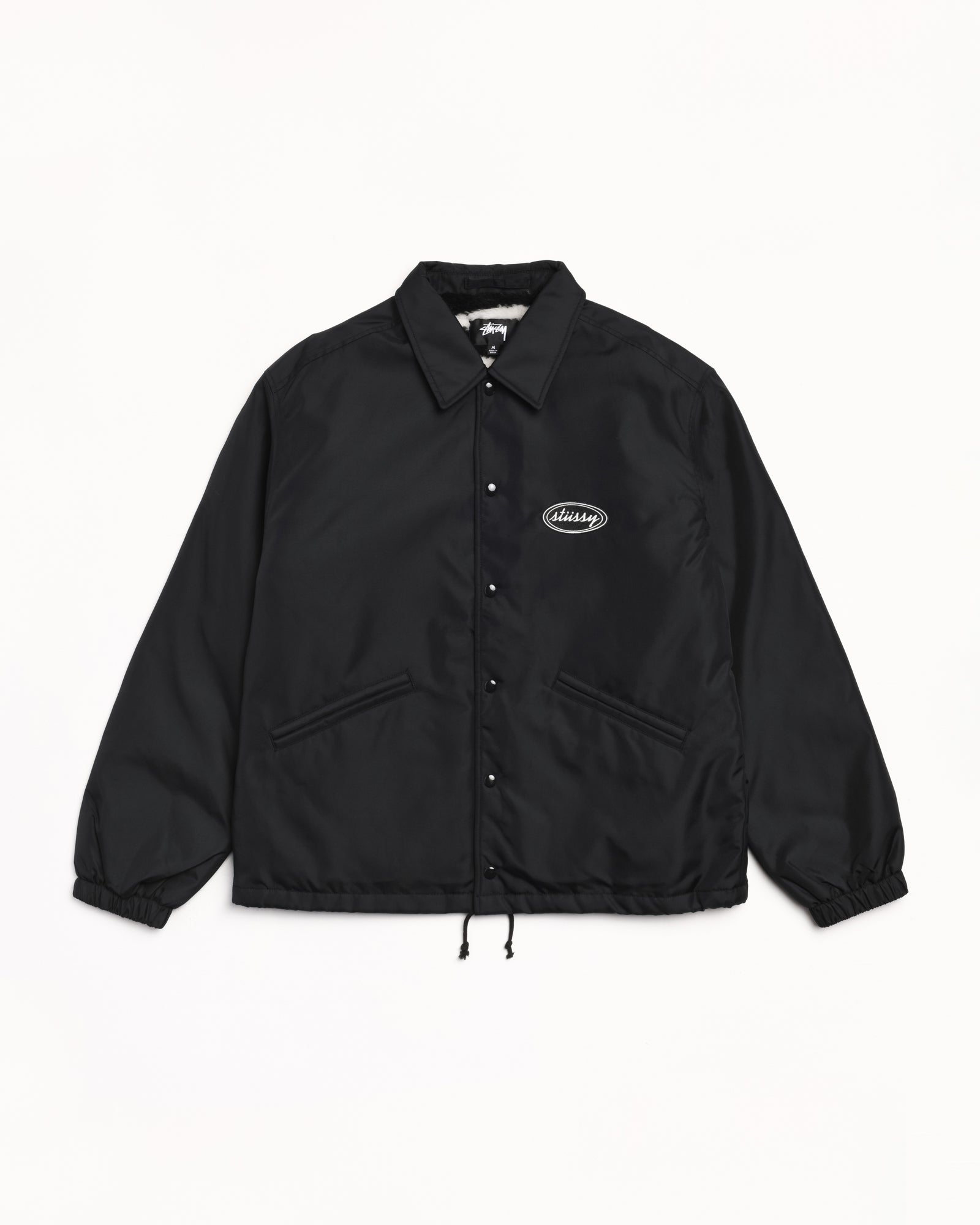 Coaches Jacket – Black | Outerwear | Stüssy Japan