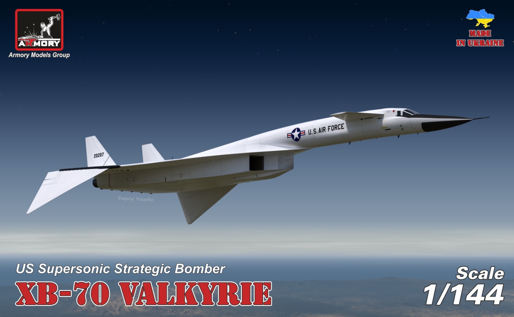 XB-70 Valkyrie US Supersonic Strategic Bomber (Cold War period