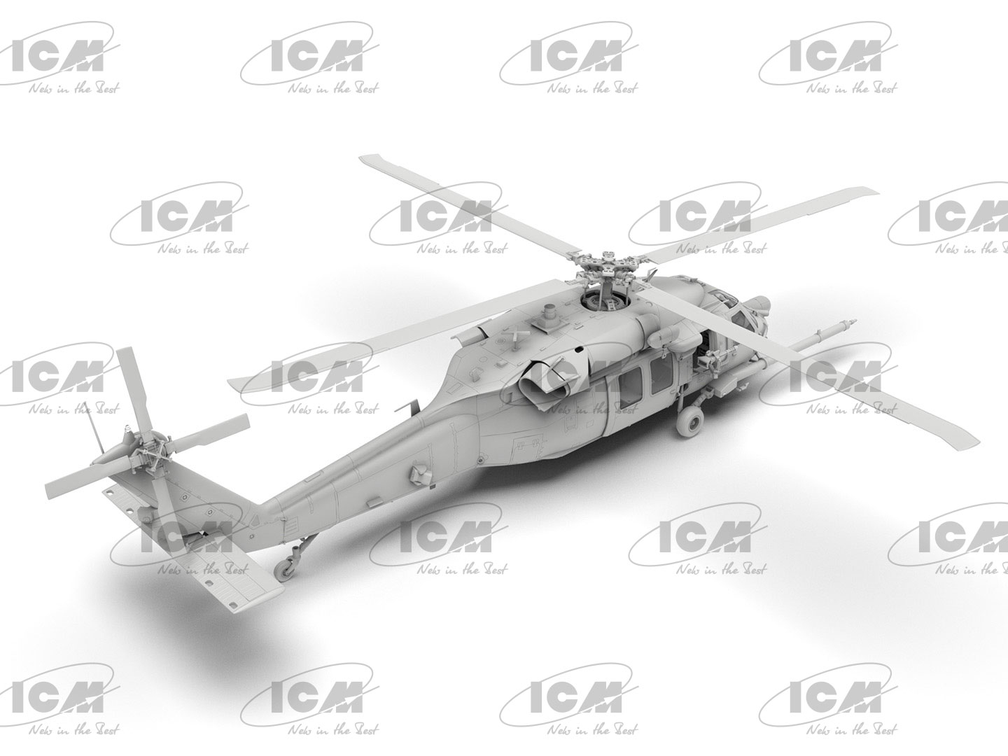 MH-60L Black Hawk - US Special Forces Helicopter ICM 48360