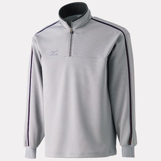 ウォームアップハーフジップシャツ|67SU81|ミズノトレーニング