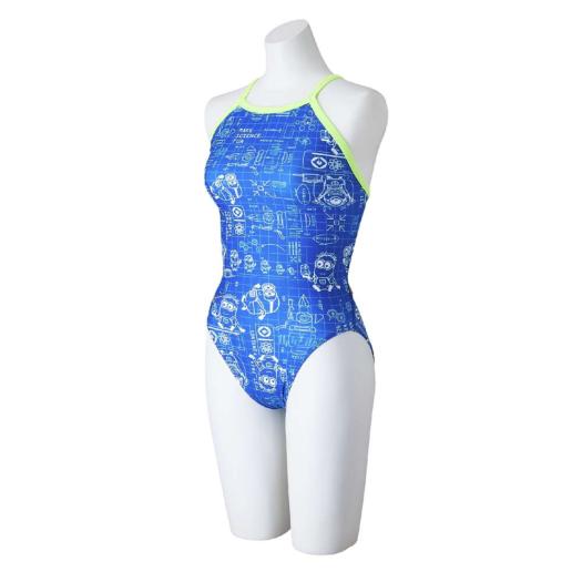 ミニオン】競泳練習用ミディアムカット|N2MAB997|競泳水着|スイム