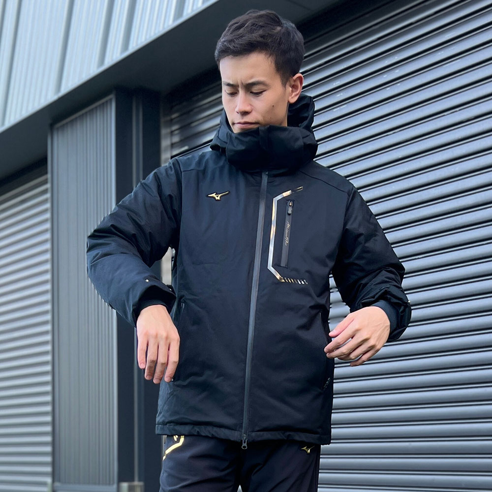 ミズノ直営限定／ミズノプロ／吸湿発熱】ブレスサーモダウンコート