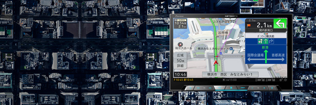 地図表示 | ナビ能力 | 詳細一覧 | AVIC-CL902/CW902/CZ902系（AVIC