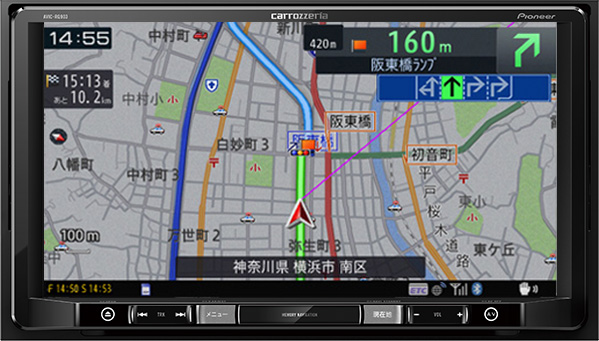 地図表示 | AVIC-RQ903 / AVIC-RW503 / AVIC-RZ503 / AVIC-RW303