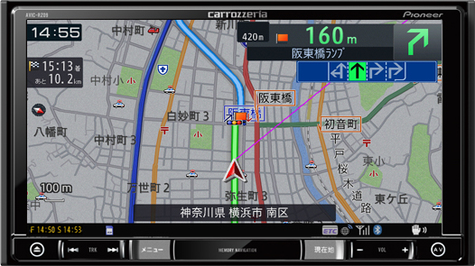 地図表示 | AVIC-RZ07 / AVIC-RZ06 / AVIC-RL05 / AVIC-RZ05 / AVIC