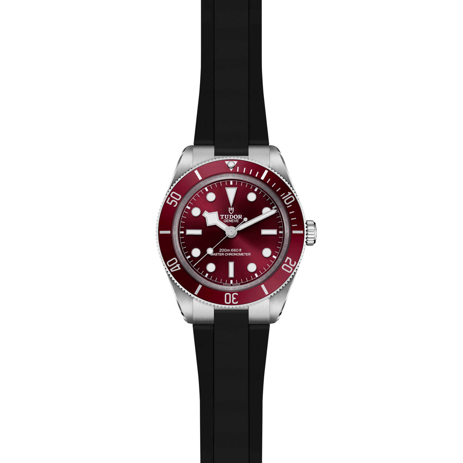 TUDOR Black Bay 58 Burgundy on Rubber Strap, M7939A1A0RU-0003