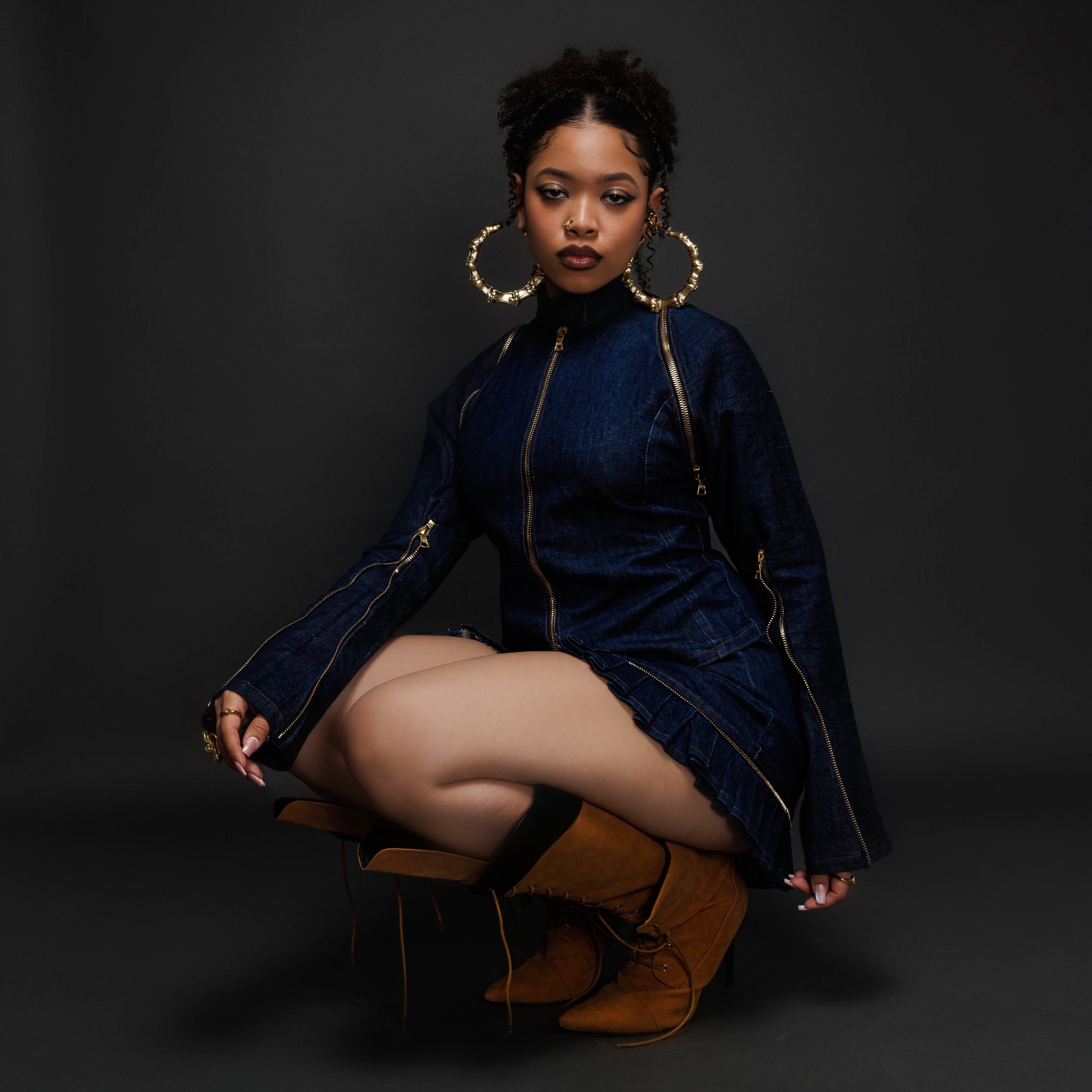 VIXEN JACKET (DENIM) – J.REGALIA