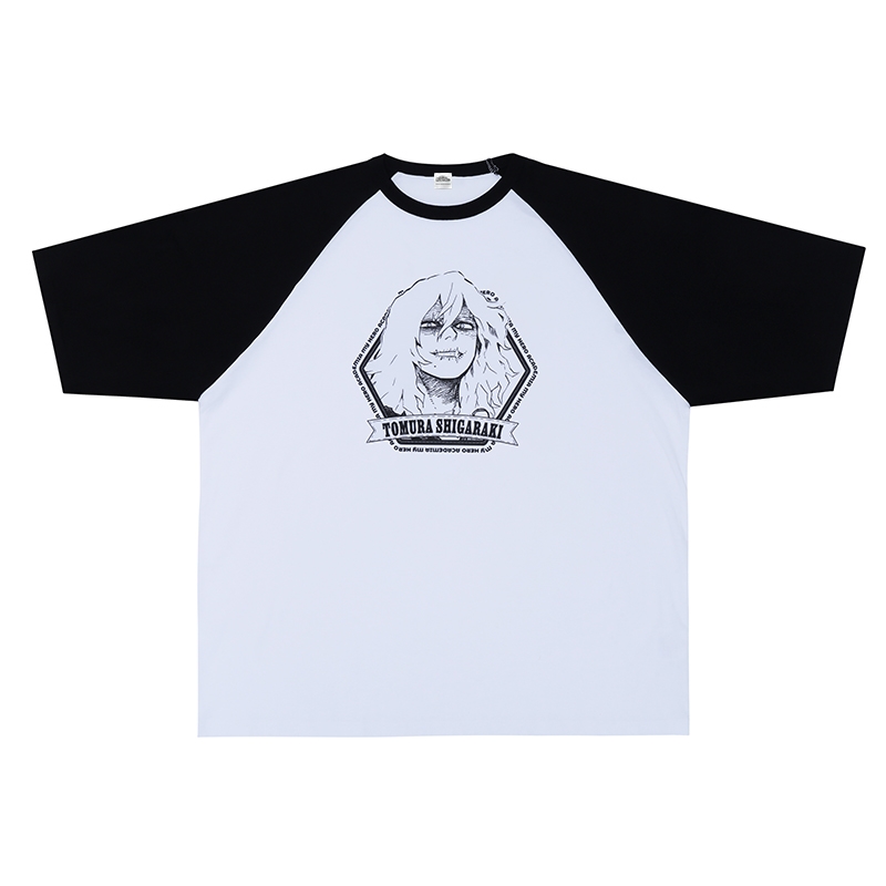僕のヒーローアカデミア』ラグランTシャツ “VILLAINS” 死柄木