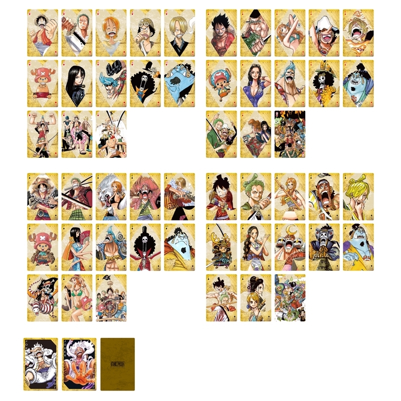 ONE PIECE』ゴールデントランプ（特製箱入り） ［麦わらの一味