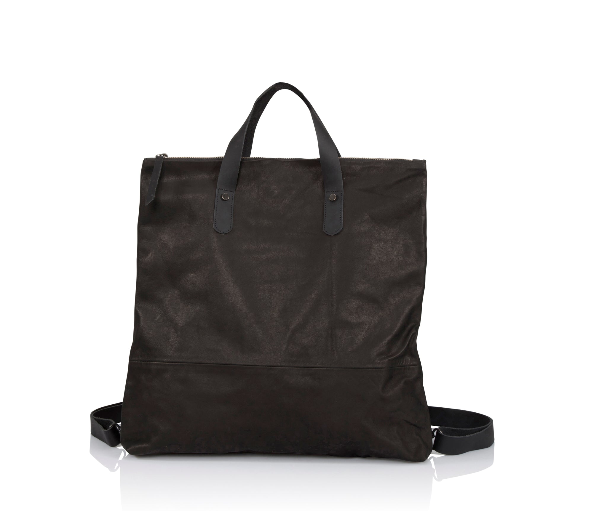 5in1 Convertible Leather Backpack, Handbag, Tote, Crossbody